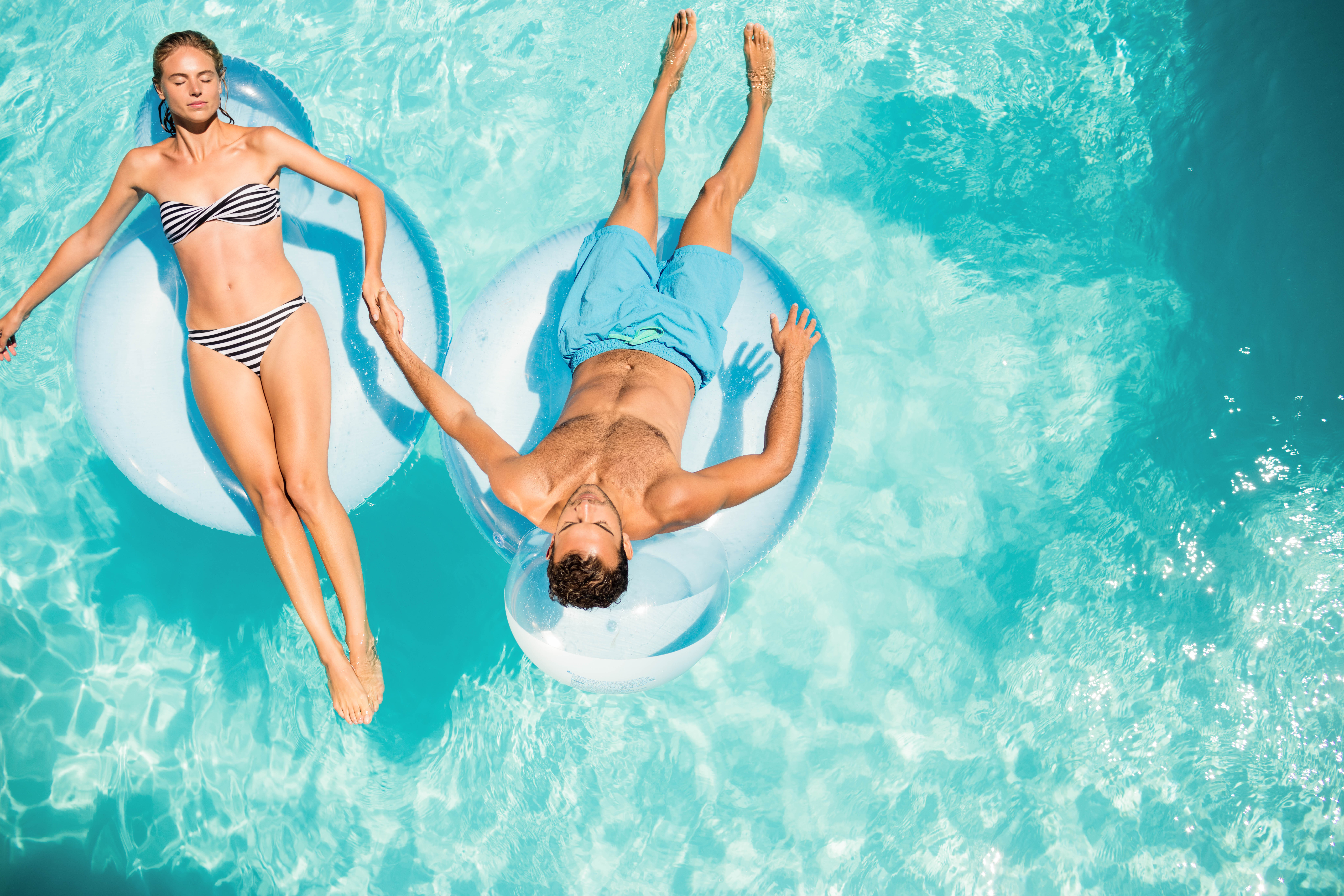 Couple enjoying smooth skin after laser hair removal in NYC